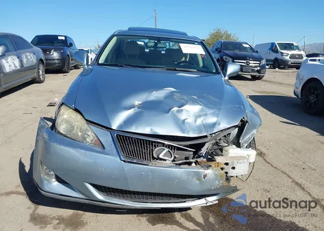 2008 Lexus Is 250 из США, поврежденный, VIN JTHBK262X82070031